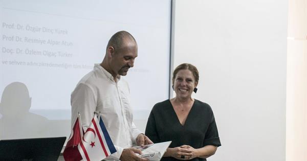 Guest of EMU Faculty of Architecture and INTBAU Joint Event was Assist. Prof. Dr. Bülent Kızılduman